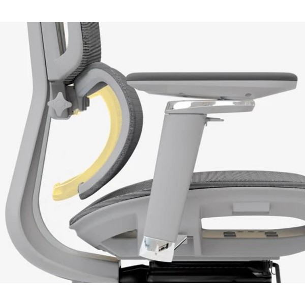 Фото - Кресло офисное Mealux S4 Air Grey (HF-S4 M/G)